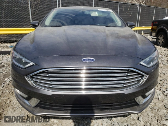 2017 Ford Fusion SE with VIN 3FA6P0HD0HR194186, listed as a Copart auction lot 50779665 with 110,448 mi miles and Salvage Title. Bid and sale history available at DreamBid. Image 5.