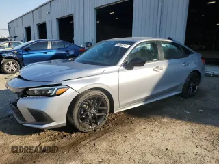 2023 Honda Civic Sedan Sport with VIN 2HGFE2F53PH559737, listed as a Copart auction lot 46540325 with 10,267 mi miles and Salvage Title. Bid and sale history available at carsss.com. Image 1.