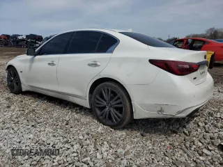 2020 Infiniti Q50 Luxe with VIN JN1EV7AR2LM254113, listed as a Copart auction lot 53379655 with 56,099 mi miles and Salvage title. Bid and sale history available at DreamBid. Image 2.