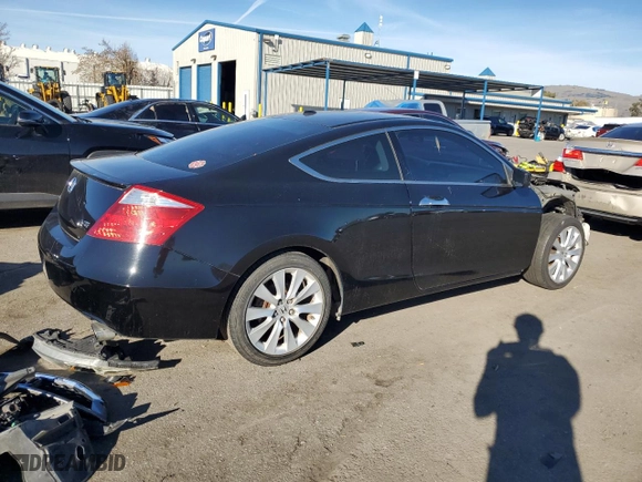 2009 Honda Accord Cpe EX-L with VIN 1HGCS22859A003443, listed as a Copart auction lot 87280924 with NaN miles and Salvage Title. Bid and sale history available at carsss.com. Image 3.