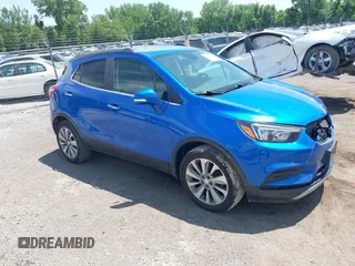 2017 Buick Encore Preferred z VIN KL4CJASBXHB125029, wystawiony jako IAAI lot #42525745 z przebiegiem 64 920 mil mil oraz . Historia ofert i sprzedaży dostępna na DreamBid. Obrazek 1.