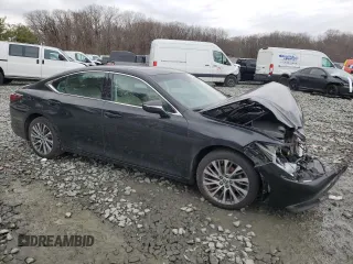 2019 Lexus ES with VIN 58ABZ1B1XKU013266, listed as a Copart auction lot 43569625 with 63,461 mi miles and Salvage Title. Bid and sale history available at carsss.com. Image 4.