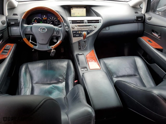 2010 Lexus RX 450h with VIN JTJBC1BA8A2005154, listed as a Copart auction lot 42543445 with 119,656 mi miles and Salvage Title. Bid and sale history available at carsss.com. Image 8.