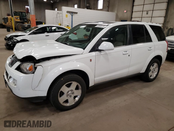 2006 Saturn VUE z VIN 5GZCZ634X6S852615, wystawiony jako Copart lot #53688235 z przebiegiem 217 692 mil mil oraz Szkoda całkowita • Salvage title. Historia ofert i sprzedaży dostępna na DreamBid. Obrazek 1.