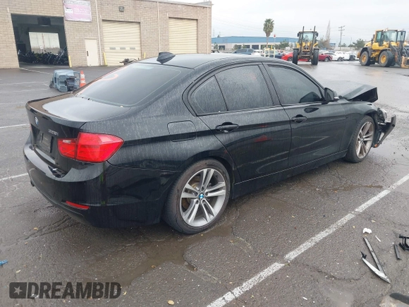 2015 BMW 3 Series 328i with VIN WBA3A5G51FNS83378, listed as a IAAI auction lot 41719392 with 114,146 mi miles. Bid and sale history available at carsss.com. Image 4.