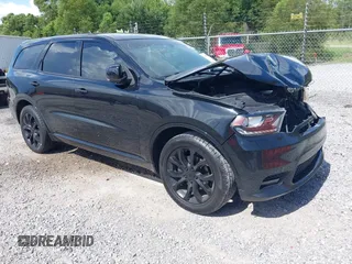 2019 Dodge Durango GT Plus with VIN 1C4RDHDG0KC803099, listed as a IAAI auction lot 42669900 with 55,292 mi miles and . Bid and sale history available at DreamBid. Image 1.