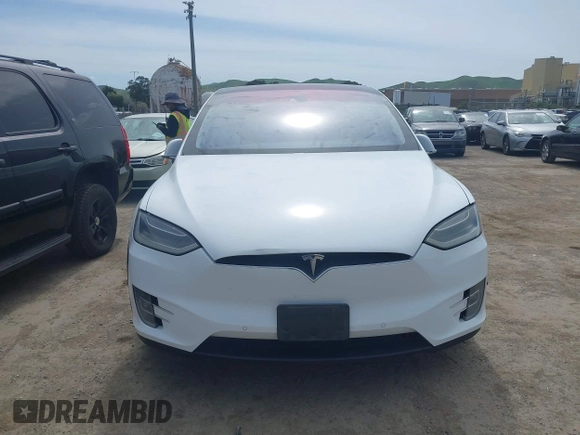 2016 Tesla Model X 70D with VIN 5YJXCBE24GF002020, listed as a IAAI auction lot 41799528 with 149,556 mi miles. Bid and sale history available at carsss.com. Image 12.