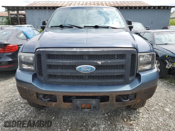 2005 Ford F-250 XL with VIN 1FTSX21P95EC04477, listed as a Copart auction lot 60419475 with Not provided miles and Salvage title. Bid and sale history available at DreamBid. Image 5.