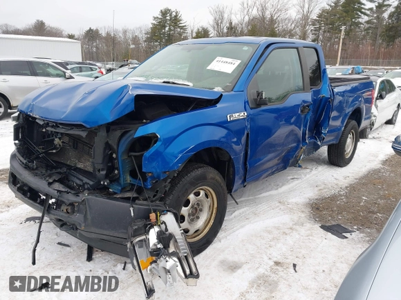 2018 Ford F-150 XL with VIN 1FTEX1EBXJKF17443, listed as a IAAI auction lot 41448484 with 132,118 mi miles and . Bid and sale history available at DreamBid. Image 19.