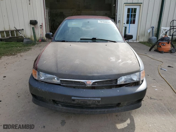 2000 Mitsubishi Mirage DE with VIN JA3AY26C1YU026930, listed as a Copart auction lot 74153834 with 126800 miles and Clean Title. Bid and sale history available at carsss.com. Image 5.