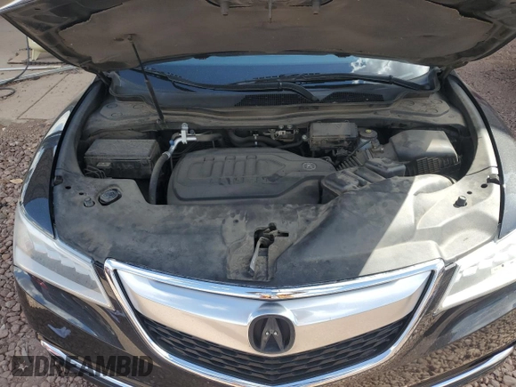 2016 Acura MDX w/Tech with VIN 5FRYD4H44GB012460, listed as a Copart auction lot 51303435 with 91,794 mi miles and Salvage Title. Bid and sale history available at carsss.com. Image 14.