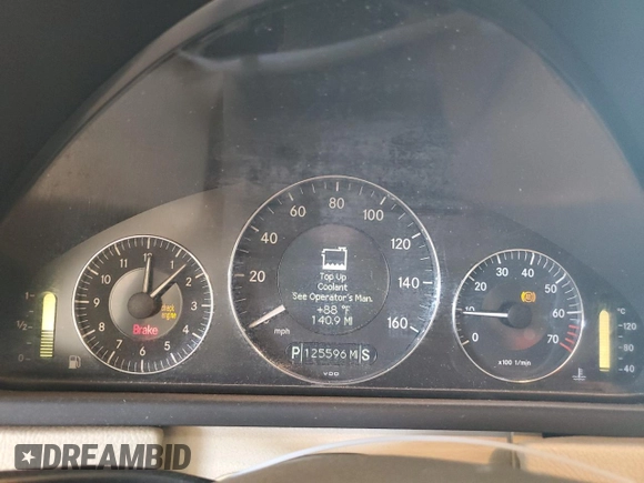 2008 Mercedes-Benz CLK 350 with VIN WDBTJ56H88F238402, listed as a Copart auction lot 75941174 with 125,596 mi miles and Clean Title. Bid and sale history available at DreamBid. Image 9.