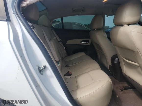 2012 Chevrolet Cruze LTZ with VIN 1G1PH5SC5C7377973, listed as a Copart auction lot 51162035 with 124,376 mi miles and Salvage Title. Bid and sale history available at carsss.com. Image 10.