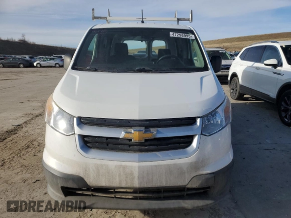 2015 Chevrolet City Express Cargo LS with VIN 3N63M0YN9FK692999, listed as a Copart auction lot 47298995 with Not Provided miles and Salvage Title. Bid and sale history available at DreamBid. Image 5.
