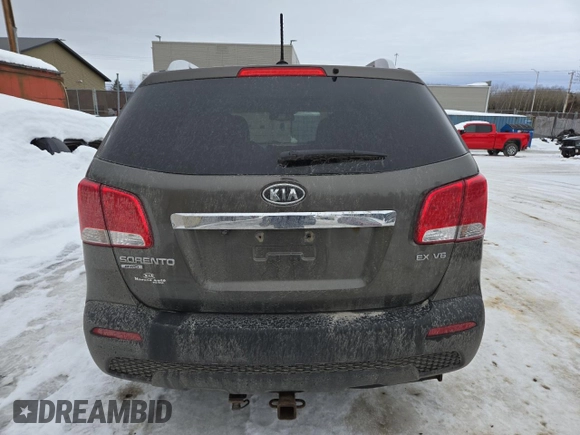 2012 Kia Sorento EX with VIN 5XYKUDA27CG277358, listed as a Copart auction lot 47256495 with 88,334 mi miles and Salvage title. Bid and sale history available at DreamBid. Image 6.