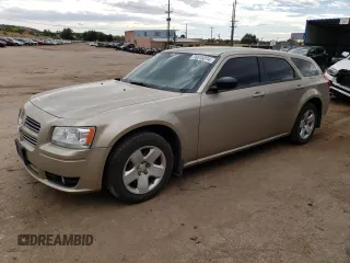 2008 Dodge Magnum SXT with VIN 2D4FV37V58H232294, listed as a Copart auction lot 76615274 with 128,808 mi miles and Salvage Title. Bid and sale history available at carsss.com. Image 1.