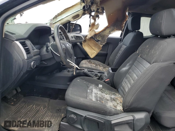 2021 Ford Ranger XL z VIN 1FTER1FH7MLD54178, wystawiony jako Copart lot #60727755 z przebiegiem Nie podano mil oraz Szkoda całkowita • Salvage title. Historia ofert i sprzedaży dostępna na DreamBid. Obrazek 7.