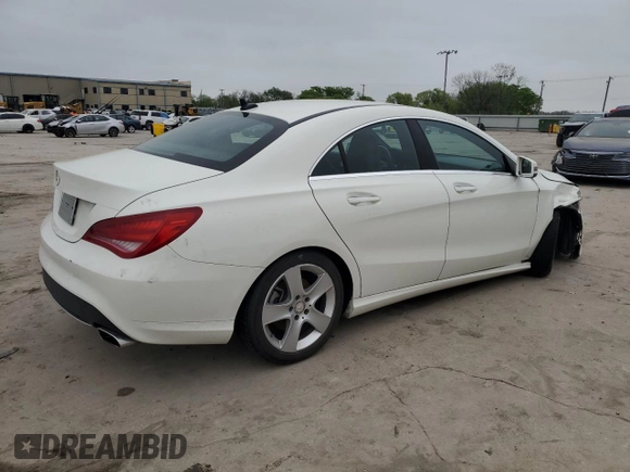 2016 Mercedes-Benz CLA 250 with VIN WDDSJ4EB2GN323850, listed as a Copart auction lot 51377575 with 52,984 mi miles and Salvage Title. Bid and sale history available at DreamBid. Image 3.