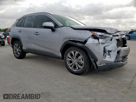 2023 Toyota RAV4 Hybrid XLE Premium с VIN JTMB6RFVXPD082594, выставлен на аукционе Copart как лот 61545245 с пробегом 8 075 миль миль и Списание • Salvage title. История ставок и продаж доступна на DreamBid. Изображение 4.