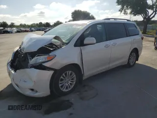 2016 Toyota Sienna XLE с VIN 5TDYK3DC2GS705635, выставлен на аукционе Copart как лот 57833515 с пробегом 194 495 миль миль и Списание • Salvage title. История ставок и продаж доступна на DreamBid. Изображение 1.