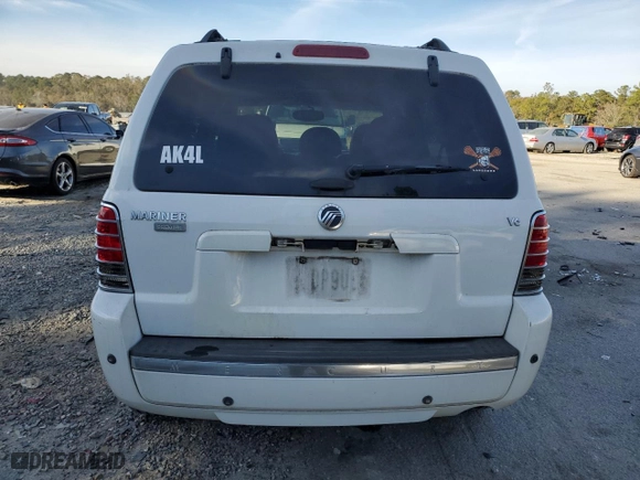 2006 Mercury Mariner Luxury with VIN 4M2CU56176DJ03331, listed as a Copart auction lot 83557274 with 291,468 mi miles and Salvage Title. Bid and sale history available at carsss.com. Image 6.
