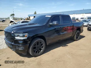 2023 Ram 1500 Laramie with VIN 1C6SRFJT4PN619442, listed as a Copart auction lot 54681775 with 29,045 mi miles and Clean title. Bid and sale history available at DreamBid. Image 1.