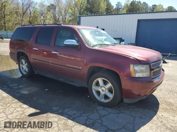 2008 Chevrolet Suburban LTZ with VIN 3GNFC16058G279202, listed as a Copart auction lot 49481725 with 286,774 mi miles and Salvage title. Bid and sale history available at DreamBid. Image 4.