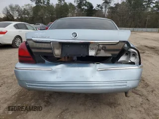 2008 Mercury Grand Marquis LS with VIN 2MEFM75V28X627449, listed as a Copart auction lot 89324365 with 154,709 mi miles and Salvage Title. Bid and sale history available at DreamBid. Image 6.