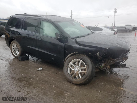 2023 Dodge Durango GT Plus with VIN 1C4RDJDG2PC603131, listed as a Copart auction lot 85463424 with 45,969 mi miles and Salvage Title. Bid and sale history available at carsss.com. Image 4.