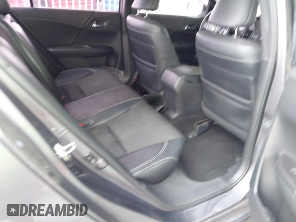 2016 Honda Accord Sport with VIN 1HGCR2F59GA093334, listed as a IAAI auction lot 42138977 with 104,271 mi miles and . Bid and sale history available at DreamBid. Image 8.
