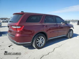 2020 Dodge Durango SXT Plus with VIN 1C4RDHAG5LC393745, listed as a Copart auction lot 88761365 with 95,349 mi miles and Clean title. Bid and sale history available at DreamBid. Image 3.