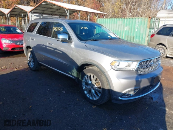 2014 Dodge Durango Citadel z VIN 1C4SDJET4EC331577, wystawiony jako IAAI lot #40923796 z przebiegiem 83 154 mil mil oraz . Historia ofert i sprzedaży dostępna na DreamBid. Obrazek 1.