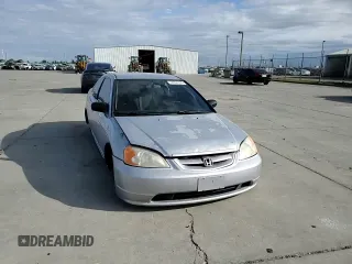 2002 Honda Civic DX with VIN 1HGEM22212L020068, listed as a Copart auction lot 50657135 with Not Provided miles and Salvage Title. Bid and sale history available at DreamBid. Image 10.