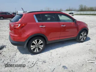 2011 Kia Sportage EX with VIN KNDPCCA26B7075660, listed as a Copart auction lot 53166135 with 158,127 mi miles and Clean title. Bid and sale history available at DreamBid. Image 3.