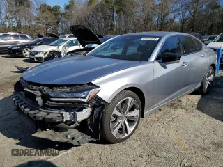 2021 Acura TLX w/Advance Package with VIN 19UUB6F6XMA005749, listed as a Copart auction lot 87620095 with 42,465 mi miles and Salvage Title. Bid and sale history available at carsss.com. Image 1.