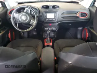 2016 Jeep Renegade Trailhawk with VIN ZACCJBCT6GPD51673, listed as a Copart auction lot 56514105 with 70,891 mi miles and Salvage title. Bid and sale history available at DreamBid. Image 8.