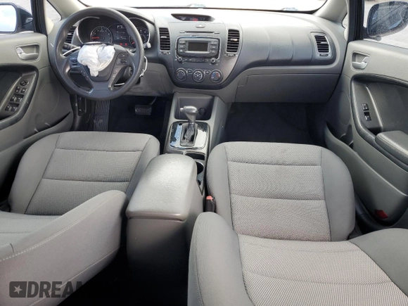 2017 Kia Forte LX with VIN 3KPFK4A71HE018534, listed as a Copart auction lot 52582815 with 112,516 mi miles and Salvage Title. Bid and sale history available at carsss.com. Image 8.