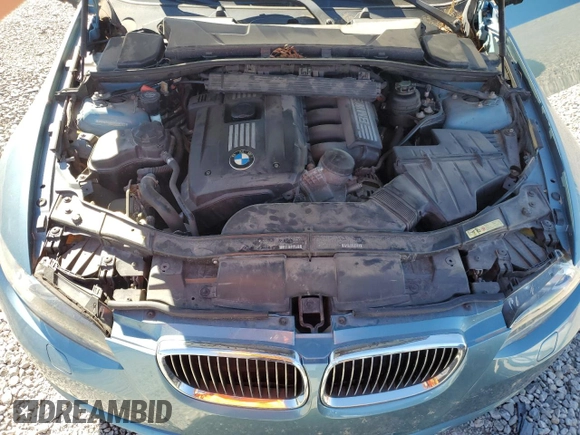 2007 BMW 3 Series 328xi with VIN WBAWV53577PF95222, listed as a Copart auction lot 73176344 with 162,683 mi miles and Salvage title. Bid and sale history available at DreamBid. Image 11.