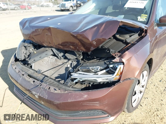2017 Volkswagen Jetta S с VIN 3VW2B7AJ6HM324093, выставлен на аукционе IAAI как лот 41681726 с пробегом 84 248 миль миль и . История ставок и продаж доступна на DreamBid. Изображение 6.
