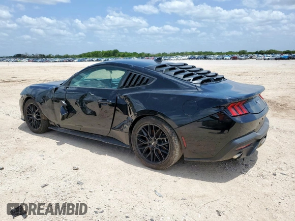 2024 Ford Mustang EcoBoost с VIN 1FA6P8TH8R5121211, выставлен на аукционе Copart как лот 61043315 с пробегом Не указан миль и Списание • Salvage title. История ставок и продаж доступна на DreamBid. Изображение 2.