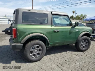2024 Ford Bronco Big Bend with VIN 1FMDE7AH4RLA24311, listed as a Copart auction lot 65814324 with 1,939 mi miles and Salvage Title. Bid and sale history available at carsss.com. Image 3.
