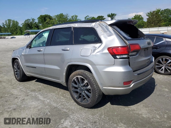 2017 Jeep Grand Cherokee Altitude z VIN 1C4RJEAG5HC929995, wystawiony jako Copart lot #55647565 z przebiegiem 207 845 mil mil oraz Szkoda całkowita • Salvage title. Historia ofert i sprzedaży dostępna na DreamBid. Obrazek 2.