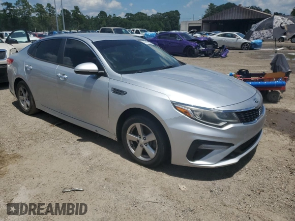 2019 Kia Optima LX with VIN 5XXGT4L39KG278156, listed as a Copart auction lot 65184395 with 158,414 mi miles and Clean title. Bid and sale history available at DreamBid. Image 4.