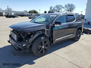 2017 GMC Acadia Denali with VIN 1GKKNXLS1HZ245529, listed as a Copart auction lot 46442945 with 80,800 mi miles and Salvage Title. Bid and sale history available at carsss.com. Image 1.