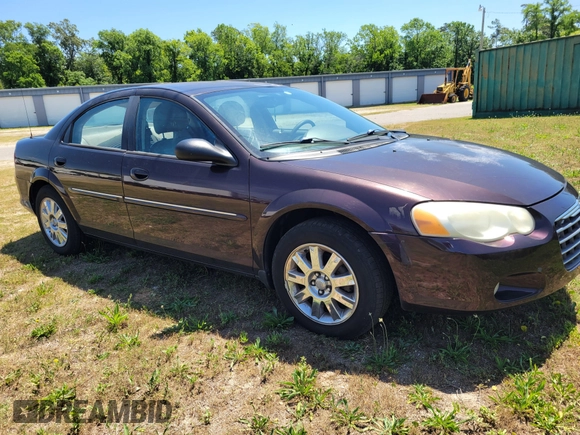 2004 Chrysler Sebring with VIN 1C3EL66RX4N227103, listed as a IAAI auction lot 42176373 with 107,692 mi miles and . Bid and sale history available at DreamBid. Image 1.
