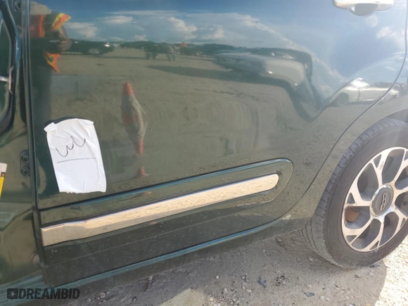 2014 FIAT 500L Lounge with VIN ZFBCFACH3EZ022146, listed as a Copart auction lot 73813284 with 107,830 mi miles and Salvage Title. Bid and sale history available at carsss.com. Image 12.