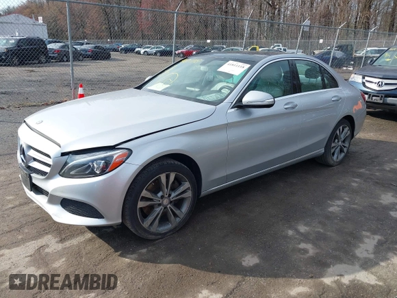 2015 Mercedes-Benz C 300 Luxury with VIN 55SWF4KBXFU005018, listed as a IAAI auction lot 41811118 with 86,443 mi miles and . Bid and sale history available at DreamBid. Image 2.