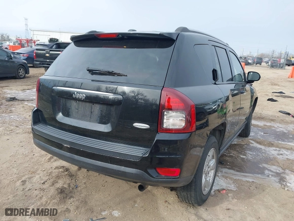 2016 Jeep Compass High Altitude Edition with VIN 1C4NJCEAXGD744570, listed as a IAAI auction lot 41511452 with 118,663 mi miles. Bid and sale history available at carsss.com. Image 4.