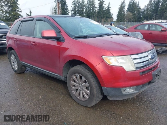 2007 Ford Edge SEL PLUS with VIN 2FMDK39C87BB66264, listed as a IAAI auction lot 41928146 with 239,702 mi miles. Bid and sale history available at carsss.com. Image 1.