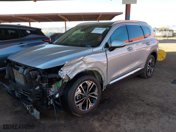 2019 Hyundai Santa Fe Limited with VIN 5NMS53AA8KH077883, listed as a IAAI auction lot 41884106 with 61,232 mi miles. Bid and sale history available at carsss.com. Image 17.